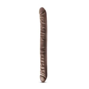 YourPrivateLife.nl - Dr. Skin - Realistische Dubbele Dildo 45 cm - Chocolate