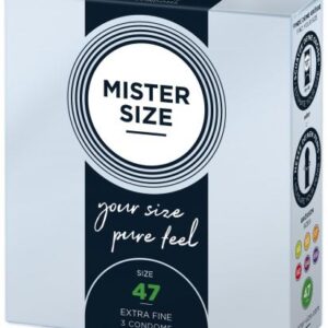 YourPrivateLife.nl - MISTER.SIZE 47 mm Condooms 3 stuks