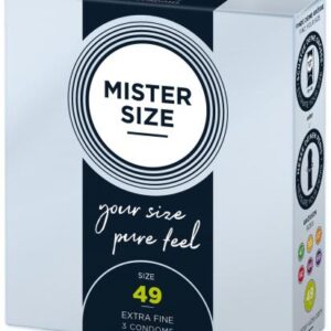 YourPrivateLife.nl - MISTER.SIZE 49 mm Condooms 3 stuks