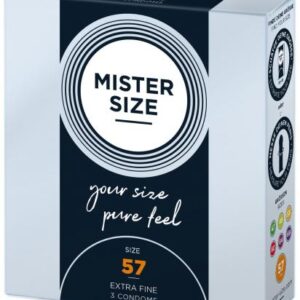YourPrivateLife.nl - MISTER.SIZE 57 mm Condooms 3 stuks