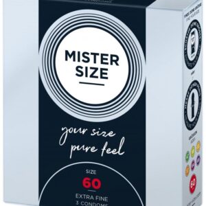 YourPrivateLife.nl - MISTER.SIZE 60 mm Condooms 3 stuks