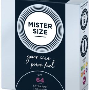 YourPrivateLife.nl - MISTER.SIZE 64 mm Condooms 3 stuks