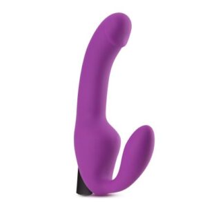 YourPrivateLife.nl - Temptasia - Cyrus Vibrerende Strapless Strap-on - Paars