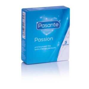 YourPrivateLife.nl - Pasante Passion Condooms - 3 stuks van Pasante