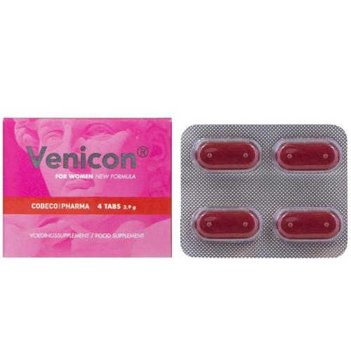 YourPrivateLife.nl - Venicon voor vrouwen - 4 tabletten van Cobeco Pharma